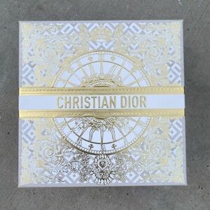 Dior Gold and White Decorative Storage Box